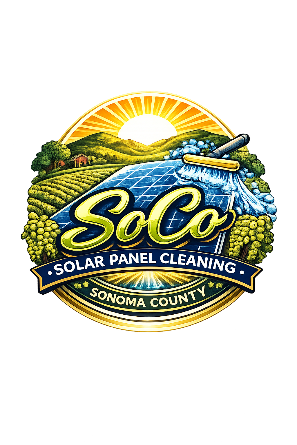 soco solar panel cleaning